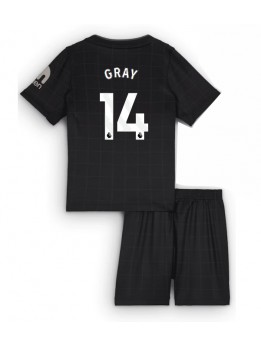 Tottenham Hotspur Archie Gray #14 Replika Borta Kläder Barn 2025-26 Kortärmad (+ byxor)